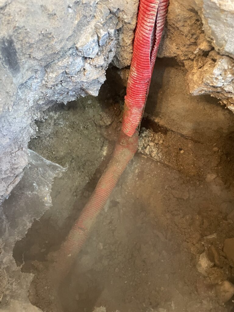 Deteccion de fugas de agua en calefacción en tuberia de cobre